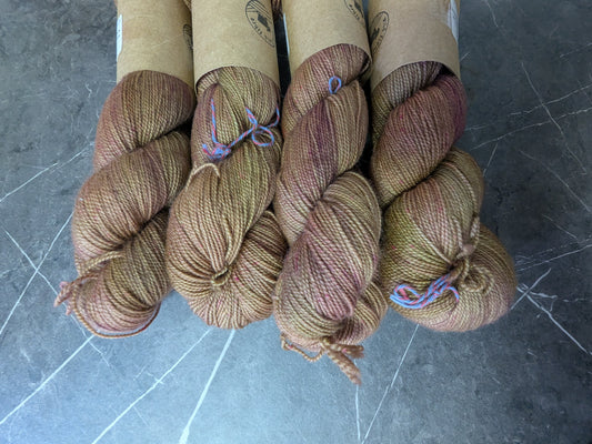 Merino high twist 4ply: Gingerbread